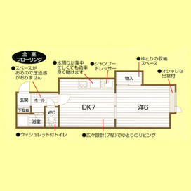  アルファコートII::間取り図(1)