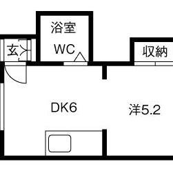 新琴似ルナハイツ::間取り図(1)