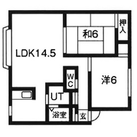 ノースプレステージ::間取り図(1)