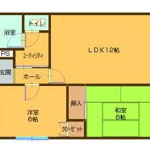 ウエストビレッジ118：101号室::間取り図(1)