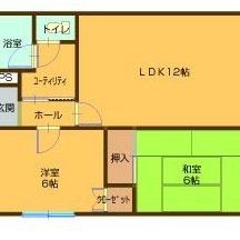 ウエストビレッジ118：201号室::間取り図(1)