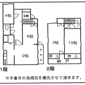 新琴似10ー4　貸一戸建::間取り図(1)