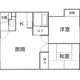 ホワイトクレド－ル::間取り図(1)