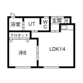  「貴峰荘」 1 ０3号 ::間取り図(1)